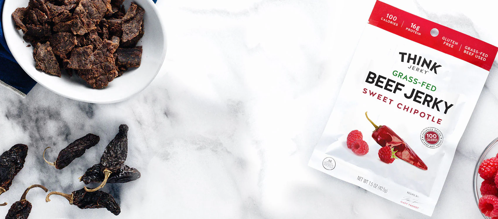 Chef-Crafted, Grass-Fed Prime Jerky